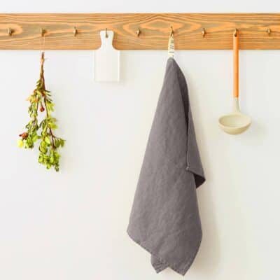 Ash Linen Kitchen Towel